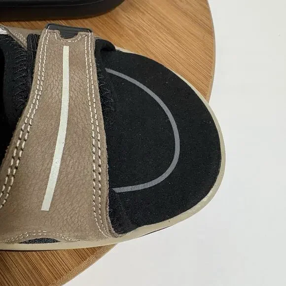 Orthofeet Women's Orthopedic Leather Venice Sandals Sz 10.5 Wide Brown Comfort - Picture 11 of 13